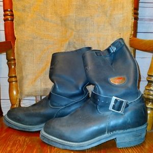 Red Wing 968 Motorcycle Boots. Mens 9D. Barely Worn! Not Broke In.